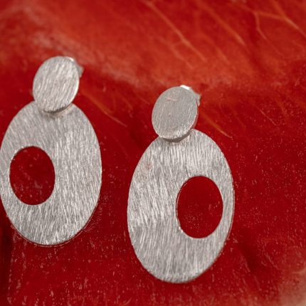 earring ring.silver.228