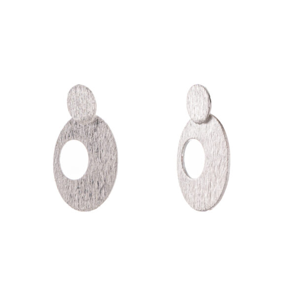 earring ring.silver.228a