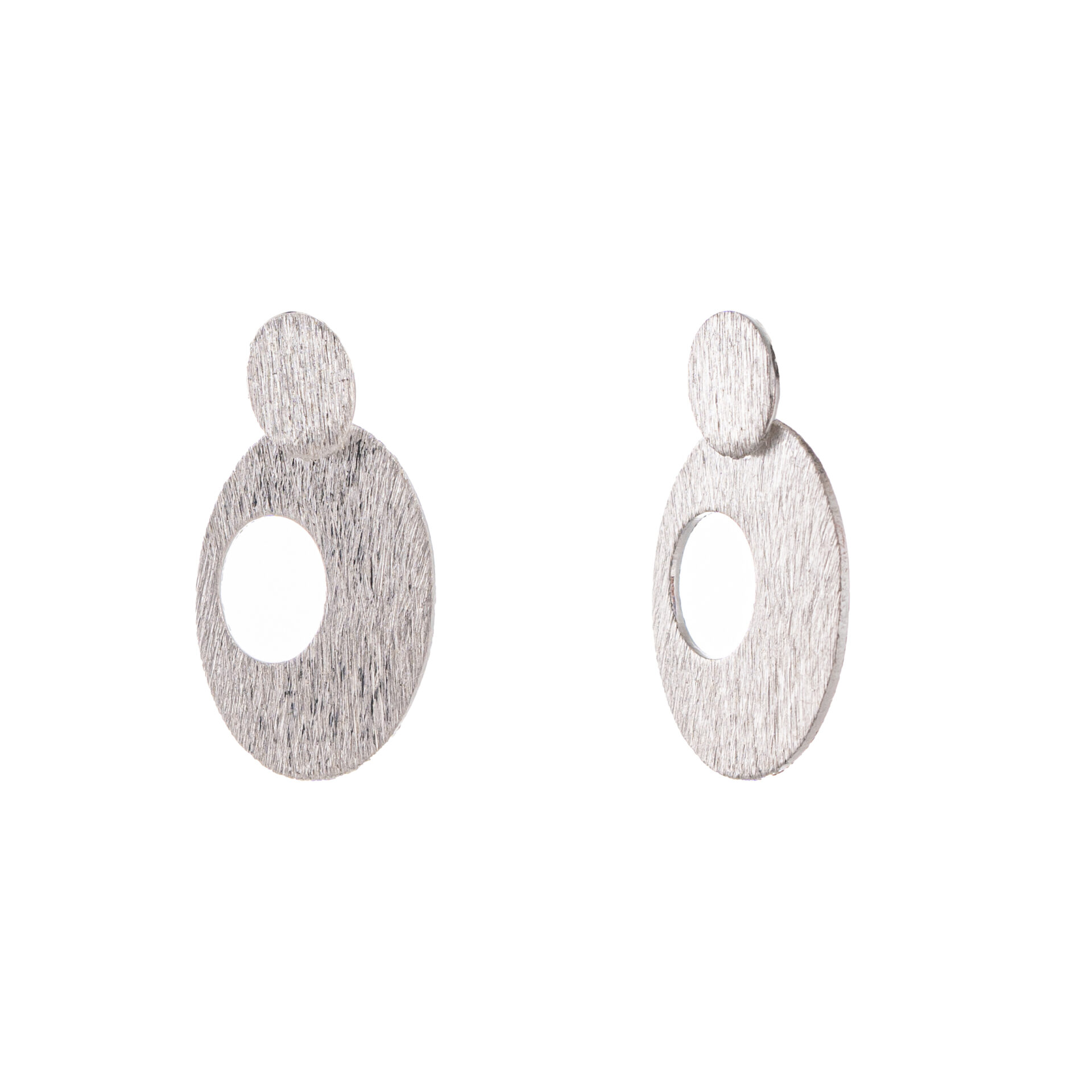 earring ring.silver.228a