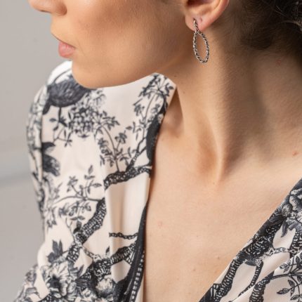 earring silver 127a