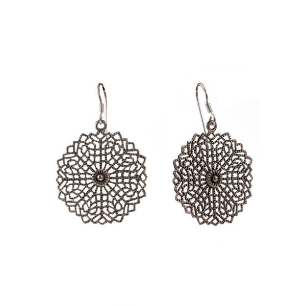 earring silver 130