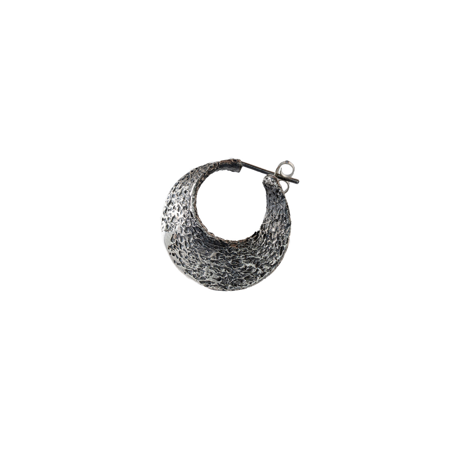 earring silver hoop90n earring silver hoop90n