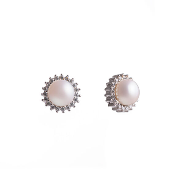earring silver perla207