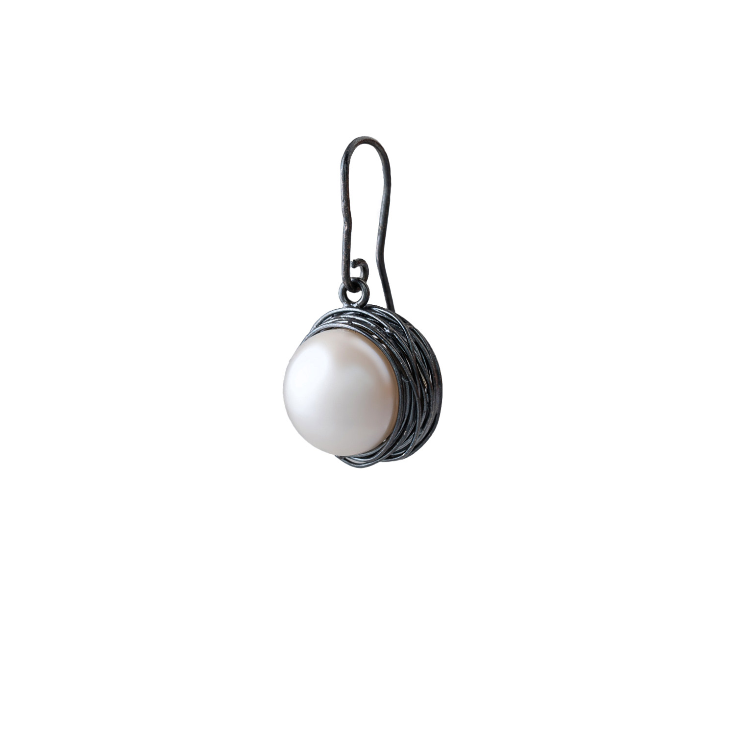 earring silver perla89n earring silver perla89n