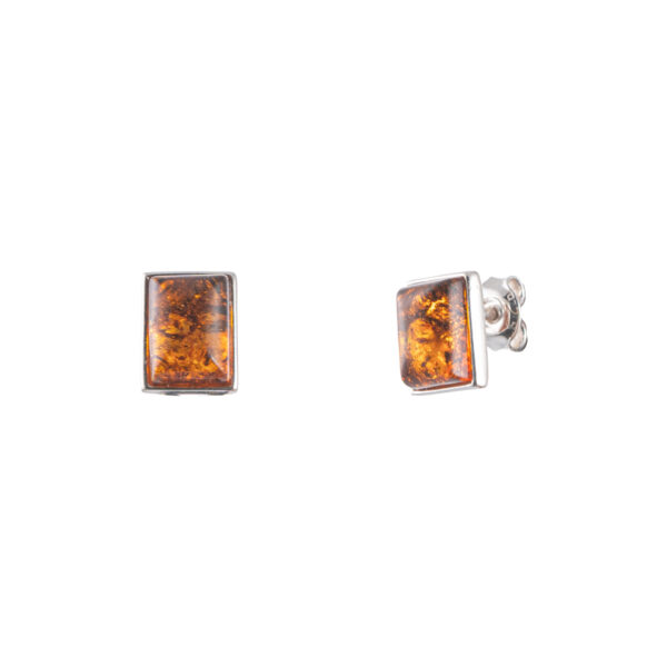 earring.silver.amber.219a