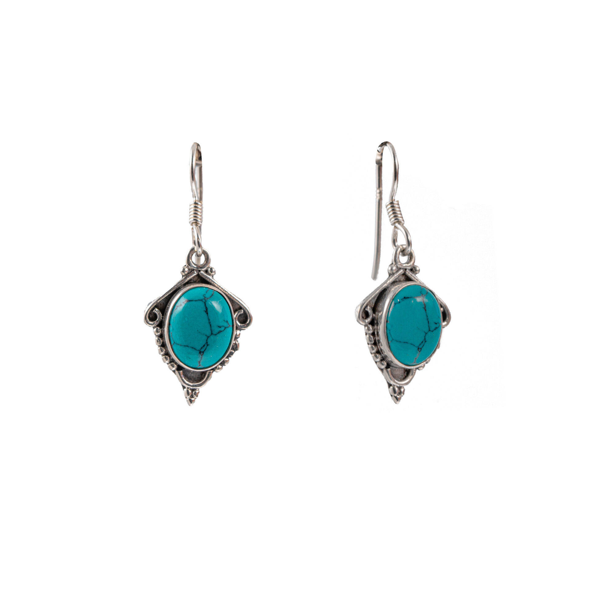 earring.silver.turquoise.115 earring.silver.turquoise.115