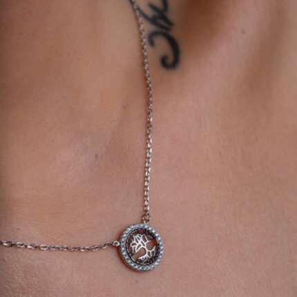 necklace silver160a