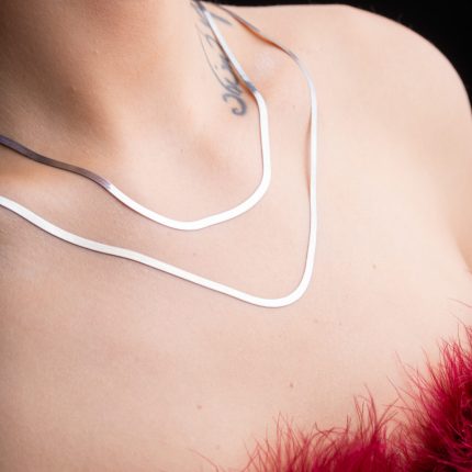 necklace silver195a