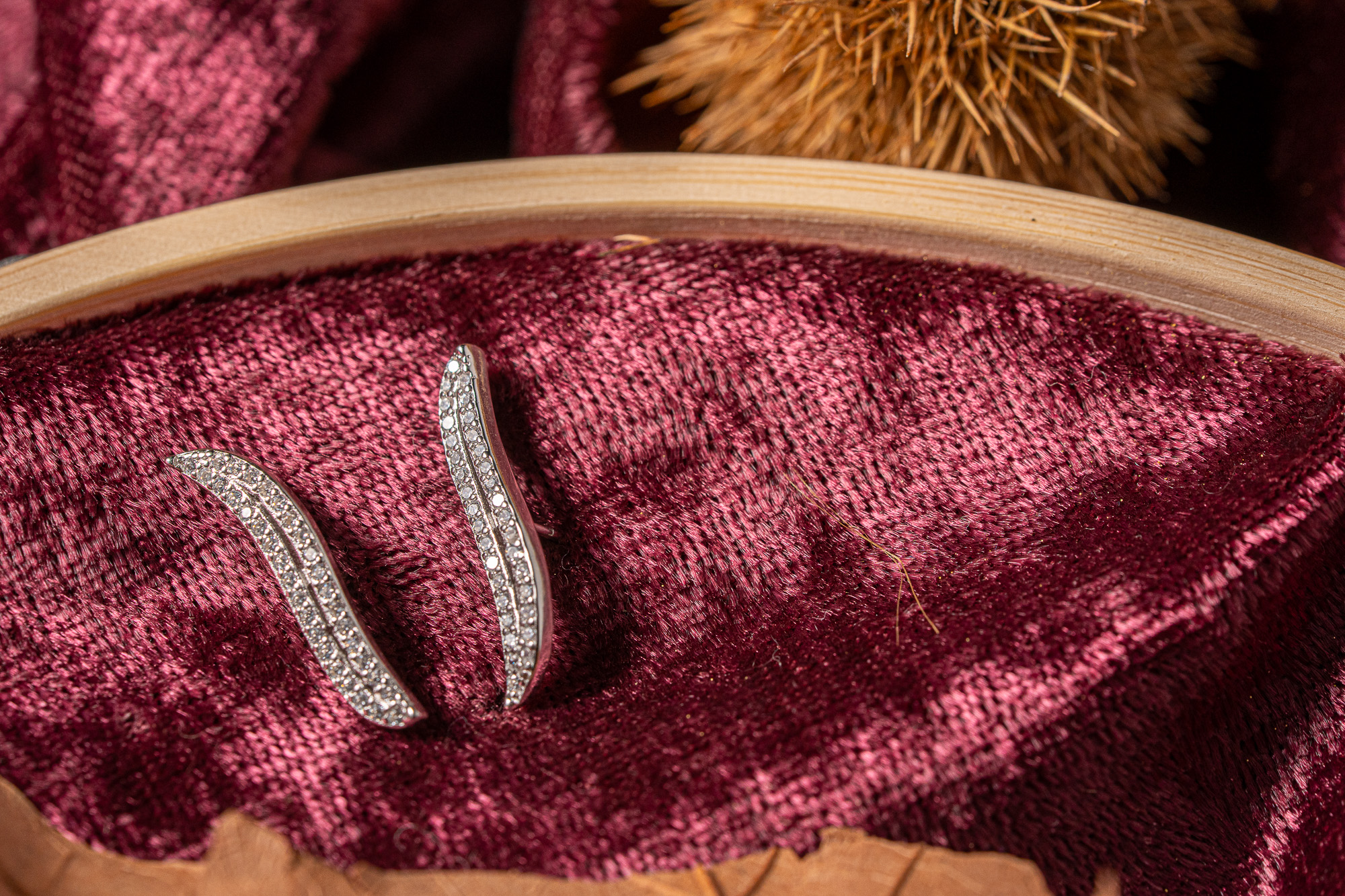 earring.silver.287a ΣΚΟΥΛΑΡΙΚΙ ΑΣΗΜΕΝΙΟ 925 ΕΠΙΠΛΑΤΙΝΩΜΕΝΟ ΜΕ ΔΙΑΦΑΝΗ ΖΙΡΓΚΟΝ 20 ΕΥΡΩ - Image 1